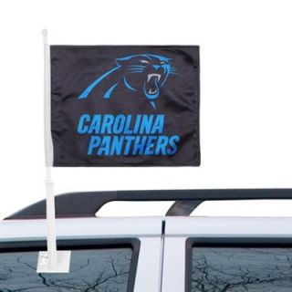 Carolina Panthers Car Flag   Black