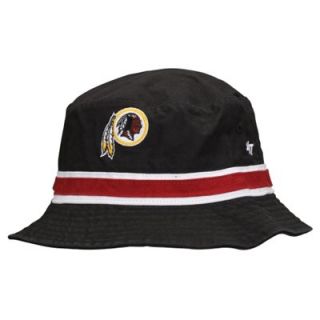 47 Brand Washington Redskins Bucket Hat   Black