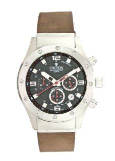 Mens Croton Chronomaster Tachymeter Date Watch CC311298BSBK at  Men's Watch store.