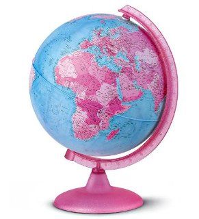 Light up Pink Globe Toys & Games
