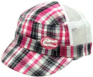 NCAA Florida Gators Women's Sassy Adjustable Cap, Pink/Grey Plaid, One Size  Sports Fan Baseball Caps  Sports & Outdoors