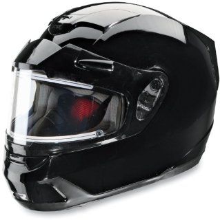 Z1R Venom Snowmobile Helmet Solid Black w/Electric Shield XS Automotive