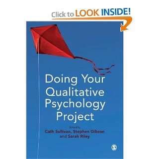 Doing Your Qualitative Psychology Project 9780857027467 Social Science Books @