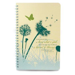 LCP Gifts Doing What is Good Journal Dandelions Galatians 69 90 pages 5.5"x8.5"   Decorative Plaques