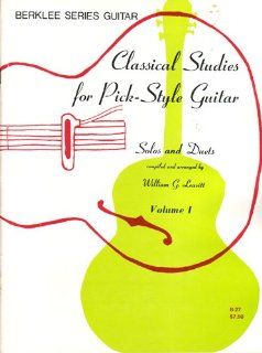 Classical Studies for Pick Style Guitar William G Leavitt Books