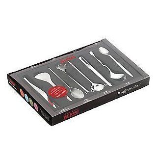 Alessi Il Caffee Set of Eight Coffee Spoons Coffee Services Kitchen & Dining