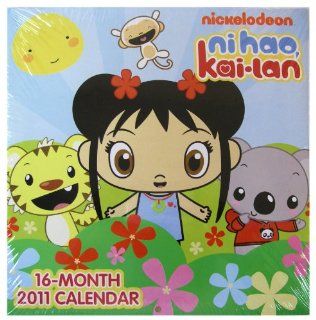 Nickelodeon 16 Month 2011 Ni Hao Kai Lan Calendar   Ni Hao Kai Lan Wall Calendar Toys & Games
