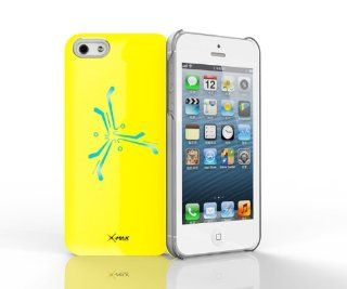 Coming with Signal Sensor and Glow Effect X max Iphone Cases(Yellow Case with Blue Lights) , Future Series. Cell Phones & Accessories
