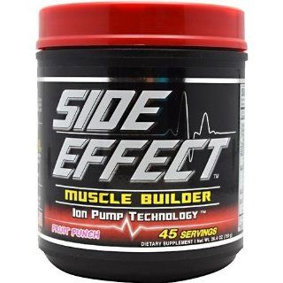 Side Effect Sports Muscle Builder   45 Servings   Fruit Punch Health & Personal Care
