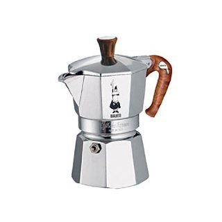 Bialetti Moka Express 3 Cups Limited Edition With Wooden Effect Handle And Knob Stovetop Espresso Pots Kitchen & Dining