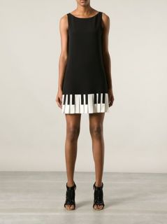 Moschino Cheap & Chic Piano Key Hem Dress   Di Pierro