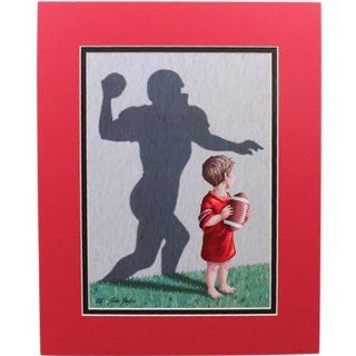 NCAA Ohio State Buckeyes 11'' x 14'' Football Player Team Tots Picture  Business Card Holders 