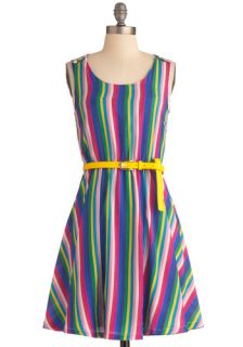 Rainbow Falls Dress  Mod Retro Vintage Dresses