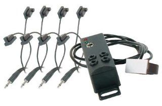 Infrared Repeater Kit With Eight Emitters Hub/Receiver 3 Ft Cable Four Dual Ir Emitters Electronics