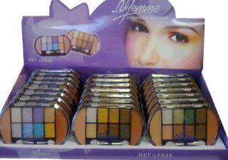 La Femme Eyeshadow and Blusher Combo (Case of 24) Health & Personal Care