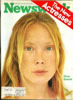 NEWSWEEK Sissy Spacek Jodie Foster Shelley Duvall Talia Shire et al ++ 2/14 1977 Entertainment Collectibles