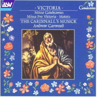 Victoria Missa Gaudeamus, etc / Carwood, Cardinall's Music Music