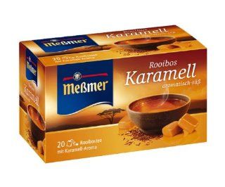 Memer Rooibos Caramell (Karamell) 2 Packs (20 Tea Bags)  Grocery & Gourmet Food