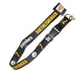 Pittsburgh Steelers Ben Roethlisberger Lanyard  Sports Fan Necklaces  Sports & Outdoors