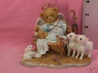 Cherished Teddies * Limited Edition *   Everyone Needs Someone to Watch Over Them   Figure 706787   Whimsical Christmas Nativity   Toy Figures