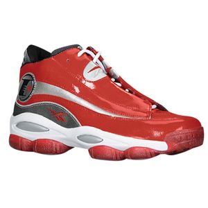 Reebok Answer 1   Mens   Basketball   Shoes   Excellent Red/White/Pure Silver