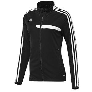 adidas Team Tiro 13 Training Jacket   Womens   Soccer   Clothing   Black/Black/White