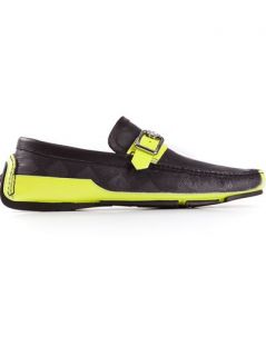 Versace Jacquard Check Loafer   Elite