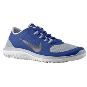 Nike FS Lite Run   Mens   Running   Shoes   Wolf Grey/Deep Royal Blue/White/Black