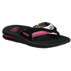 Reef Fanning   Womens   Casual   Shoes   Black/Pink/Ikat