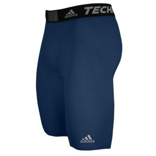 adidas Techfit Base 9 Compression Shorts   Mens   Training   Clothing   Dark Grey Heather/Solar Zest