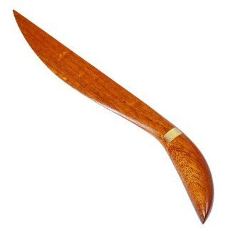 Koa Wood Letter Opener with Mother of Pearl Inlay   Letter Opener For Men