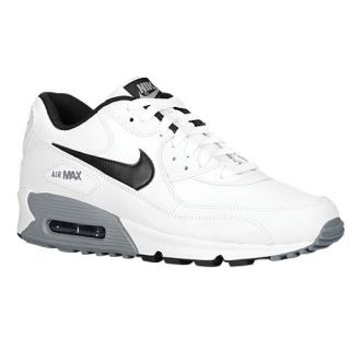 Nike Air Max 90   Mens   Running   Shoes   White/Black/Cool Grey