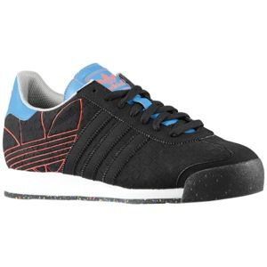 adidas Originals Samoa   Mens   Training   Shoes   Black/Solar Blue/Pop