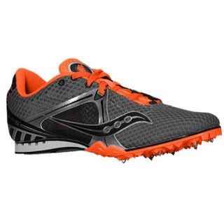 Saucony Velocity 5   Mens   Track & Field   Shoes   Grey/Orange