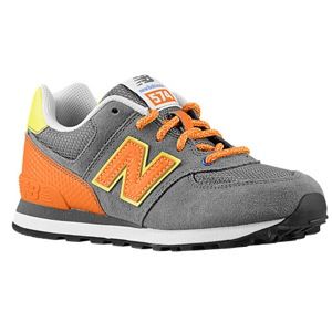 New Balance 574   Boys Preschool   Running   Shoes   Grey/Orange