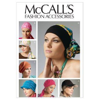 McCall's Patterns M6521 Headband, Head Wraps and Hats, All Sizes