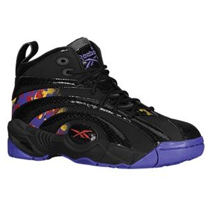 Reebok Shaqnosis   Boys Grade School   Basketball   Shoes   Black/Purple/Yellow/Red/Grey
