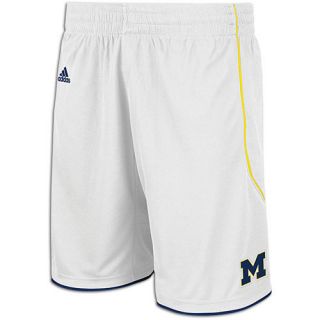 adidas College Point Guard Shorts   Mens   Basketball   Clothing   Michigan Wolverines   White