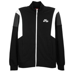Nike Heritage Air Warm up Jacket   Mens   Casual   Clothing   Black/White