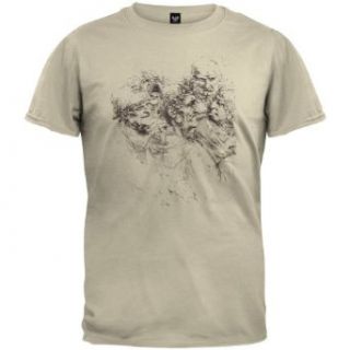 Five Grotesque Heads T Shirt Clothing