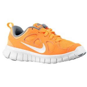Nike Free 5.0   Boys Preschool   Running   Shoes   Bright Citrus/Metallic Silver/Cool Grey/White
