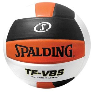 Spalding TF VB5 NFHS Volleyball   Volleyball   Sport Equipment   Orange/White/Black
