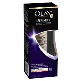 Olay Definity Color Recapture (Fair/Light)   1.7 oz.  Anti Aging Moisturizer  Beauty