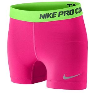 Nike Pro Boy Shorts   Girls Grade School   Training   Clothing   Black/Matte Silver