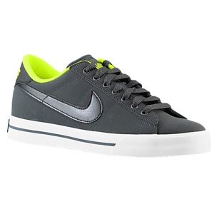 Nike Sweet Classic Leather Winter   Mens   Tennis   Shoes   Anthracite/White/Volt/Black