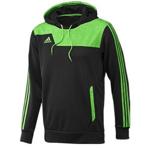 adidas Climalite Speedkick Hoodie   Mens   Soccer   Clothing   Black/Ray Green