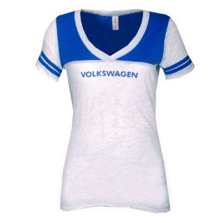 Genuine Volkswagen Ladies' Burnout Vintage Jersey Shirt   Size Medium Automotive
