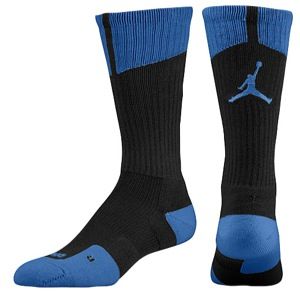 Jordan AJ Dri Fit Crew Socks   Mens   Basketball   Accessories   Atomic Mango/Black/Black