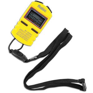 Robic SC 505W 12 Memory Chrono   Track & Field   Sport Equipment   Yellow