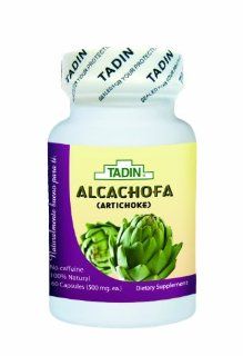 Tadin Caps Alcachofa All Natural, 60 Capsules (Pack of 6)  Herbal Supplements  Grocery & Gourmet Food